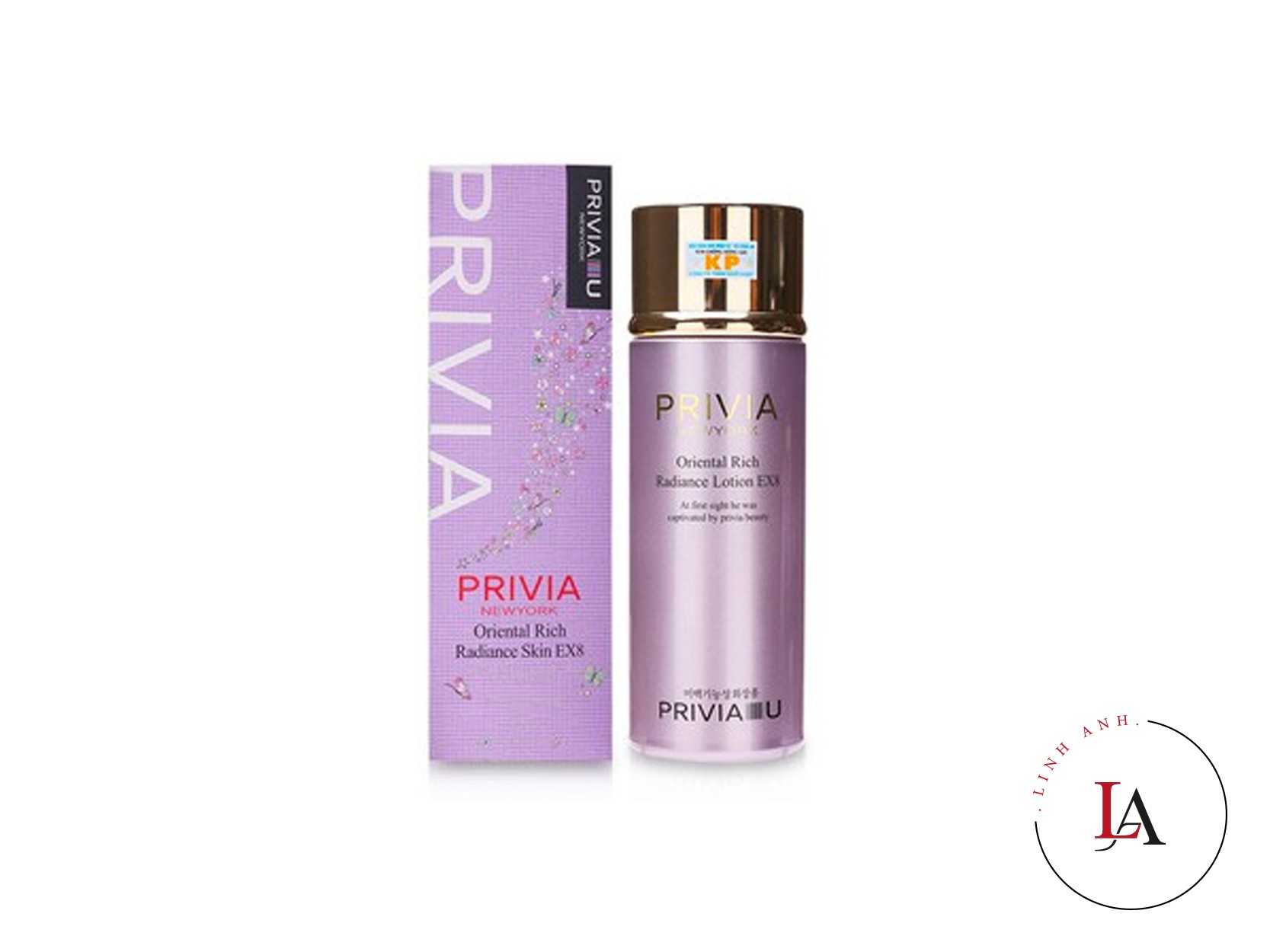 Sữa dưỡng Privia chống nhăn và trắng da EX8 150ml